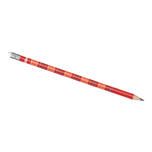 Grafitna olovka, s tablicom množenja, crvena