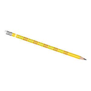 Grafitna olovka, s tablicom množenja, žuta