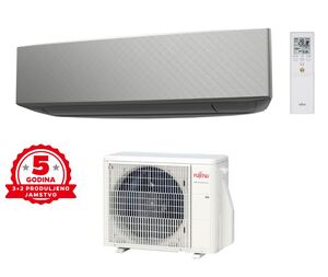 Fujitsu klima uređaj Design Inverter ASYG14KETA-B/AOYG14KETA 4.2 kW siva