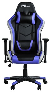 Bytezone Thunder, gaming stolica, LED rasvjeta, daljinski upravljač, crno/plava