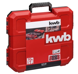 KWB set alata u plastičnom kovčegu 70-dijelni