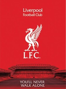 Bilježnica Liverpool, A4 kvadratići, 54 lista, meki uvez