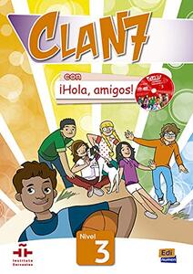 Clan7 con Hola, amigos! Nivel 3 Libro del alumno, dodatni materijal za španjolski jezik, 6. razred osnovne škole, 3. godina učenja