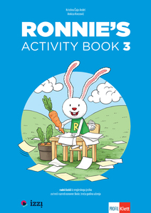 Ronnie's Activity Book 3, radni listići za treći razred osnovne škole, treća godina učenja -  NOVO
