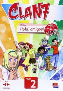 Clan7 con Hola, amigos! Nivel 2 Libro del alumno, dodatni materijal za španjolski jezik, 5. razred osnovne škole, 2. godina učenja