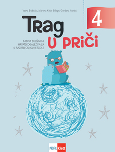 TRAG U PRIČI 4, radna bilježnica hrvatskog jezika za četvrti razred osnovne škole