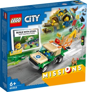 LEGO City Misije spašavanja divljih životinja 60353