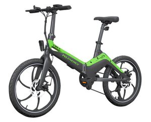 MS ENERGY električni bicikl i10, crno-zeleni