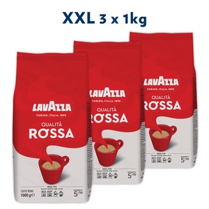 LAVAZZA Qualita Rossa 3x1 kg, kava u zrnu