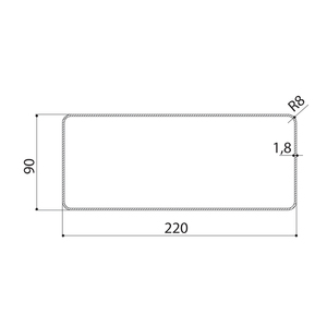 Faber Cijev TR 1200 220×90 – 112.0459.427