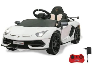 Licencirani auto na akumulator Lamborghini Aventador - bijeli