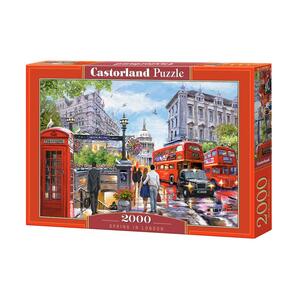 Castorland Puzzle Proljeće u Londonu, 2000 kom