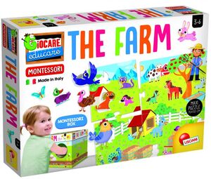Montessori puzzle farma