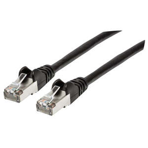 Intellinet mrežni kabel, Cat.5e, 0.5m, crni