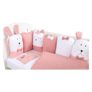Bubaba posteljina 12 dijelna čuvari sna, roza