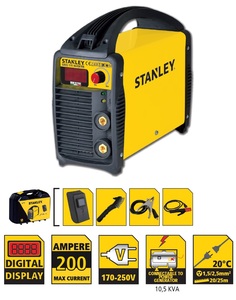 Stanley aparat za zavarivanje SIRIO210, 230V, 50-60HZ