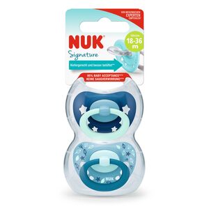 NUK duda silikon signature 18-36 m 2/1