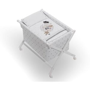 Interbaby kolijevka + posteljina Amorosos Beige