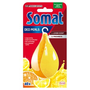 Somat Deo-Perls osvježivač perilice posuđa, Lemon, 17g