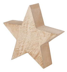 Drvena zvijezda 10 x 2,5 cm