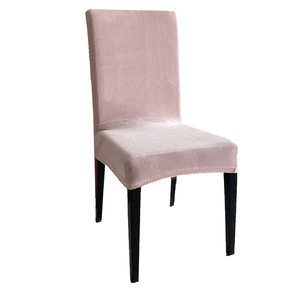 Navlaka za stolicu rastezljiva Velvet roza 45x52 cm, set od 2 kom