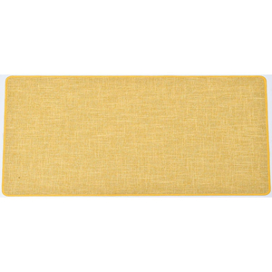 LUANCE kuhinjski tepih Oriane 45x120 cm, tkani poliester, žuti