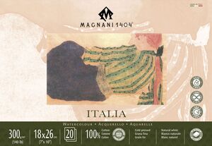 Blok Magnani Italia cold press, 18x26, 300g, 20 listova
