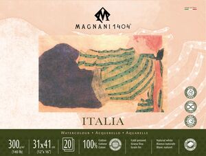 Blok Magnani Italia cold press, 31x41, 300g, 20 listova