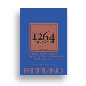 Blok Fabriano 1264 bristol 21x29,7 (A4) 200g, 50 listova, ljepljen na vrhu