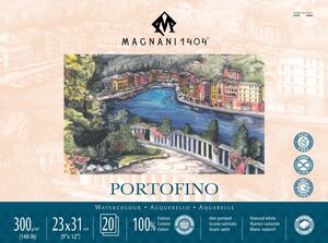 Blok Magnani Portofino hot press, 23x31, 300g, 20 listova