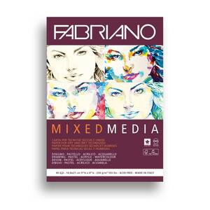 Blok Fabriano mixed media 14,8x21, 250g