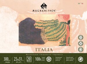 Blok Magnani Italia cold press, 23x31, 300g, 20 listova