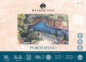Blok Magnani Portofino hot press, 26x36, 300g, 20 listova