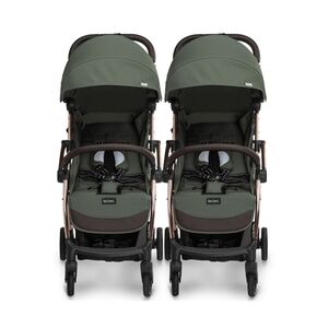 Leclerc Baby Influencer dječja kolica za blizance, Army Green B