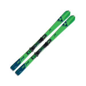 FISCHER ski set, RC ONE 73 AR + RS 11 GW Powerrail BRAKE 78 [G], zeleni