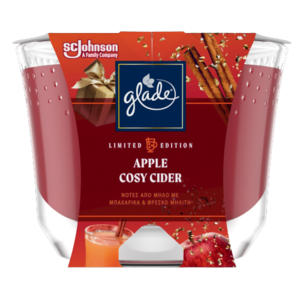 Glade mirisna svijeća - Apple Cosy Cider, 224 g