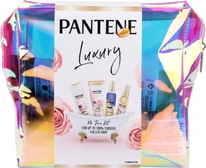 Pantene poklon paket Luxury Me Time (šampon za kosu + balzam + sprej za raščešljavanje + hranjivi sprej)