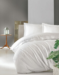 Komplet posteljine  Elegant 135x200 cm, bijeli