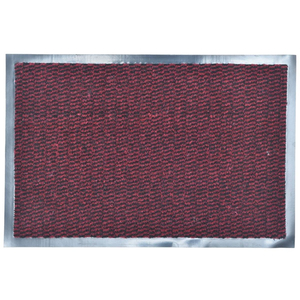 LUANCE otirač Lisa 80x120 cm, polipropilen/PVC, tamno crveni