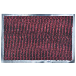 LUANCE otirač Lisa 60x80 cm, polipropilen/PVC, tamno crveni