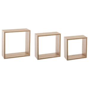 FIVE police Cube 3/1, 30x12x30 cm, MDF, natur