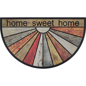 LUANCE otirač Home Sweet Home 45x75 cm, polumjesec, gumeni