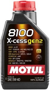 Motul 8100 X-CESS GEN 2  5W40 1/1