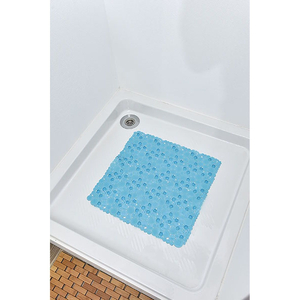TENDANCE podloga za tuš Bubbles 50 x 50 cm,, PVC, zeleno/plava