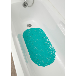 TENDANCE podloga za kadu Bubbles 69 x 36 cm,, PVC, karibi zelena