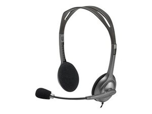 Logitech Headset H110, slušalice, srebrne (981-000271)
