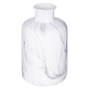 ATMOSPHERA vaza Marble 11x18, cm, keramika, bijela