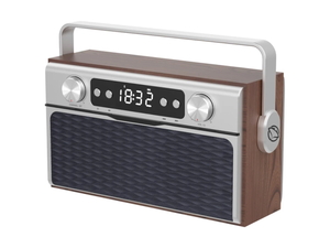 Manta prijenosni radio Ibiza RDI917PRO, FM, budilica, sat, LCD, BT, USB, microSD, baterija