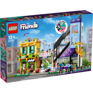 LEGO Friends Cvjećarnice i dizajnerske trgovine u centru 41732