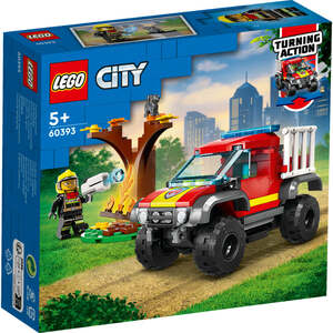 LEGO 4x4 Spasilačka misija s vatrogasnim kamionom 60393